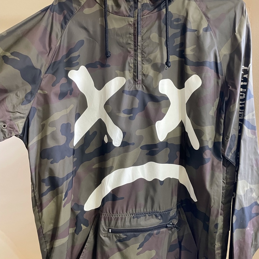 Lil Peep “Peep Show” Camo wind breaker jacket